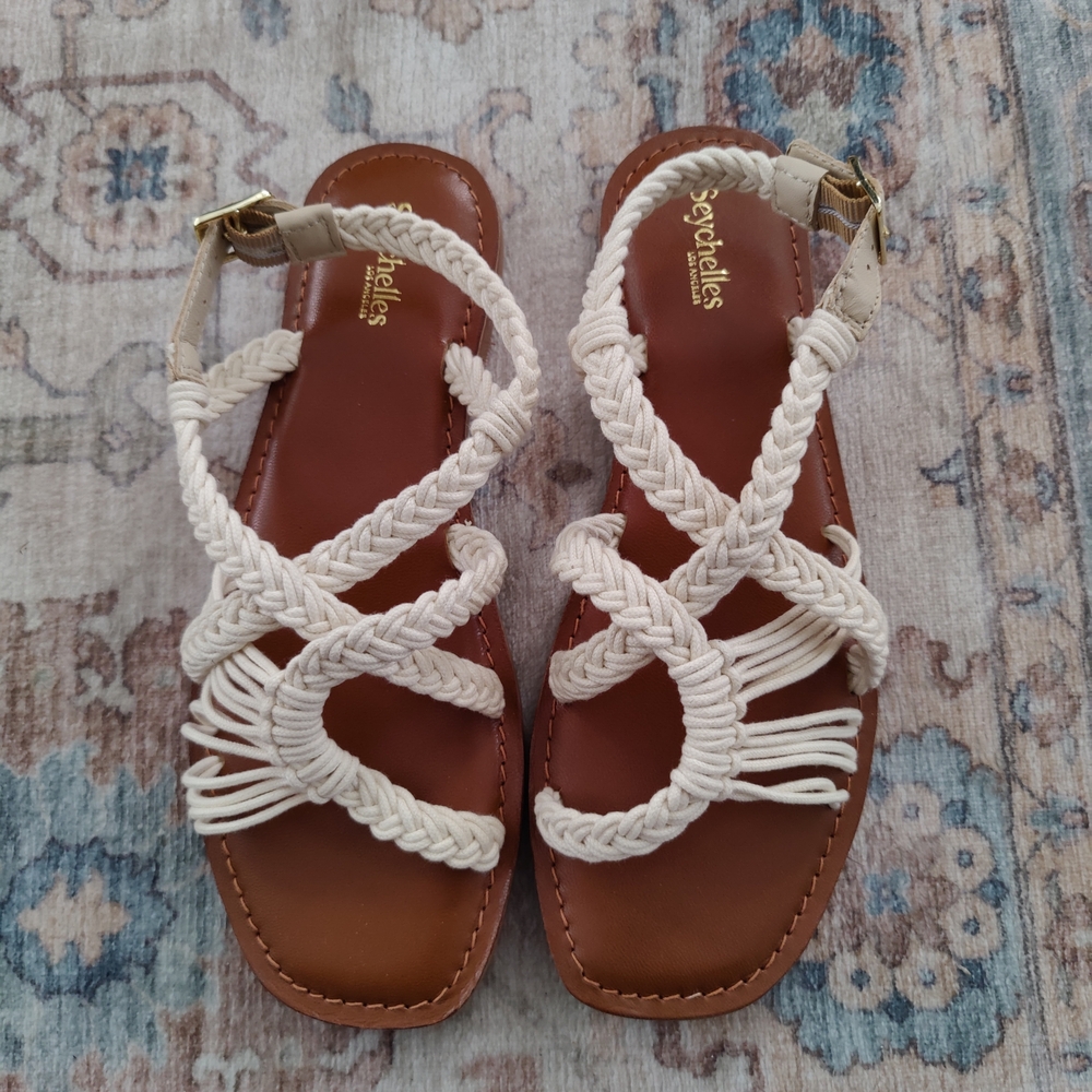 Seychelles Women's Cream Sandals